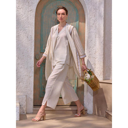 House of Fett Cayman Coat - Beige