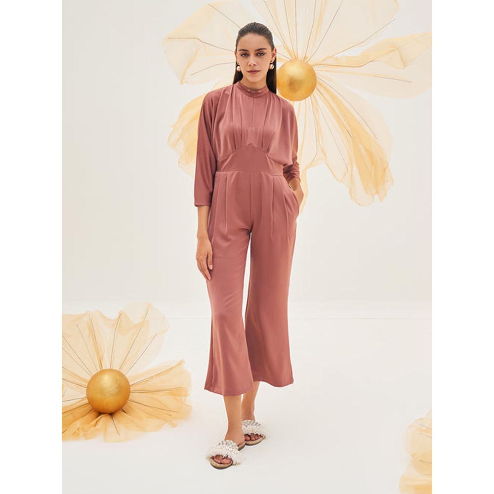 House of Fett Lush Blush Jumpsuit - Pink