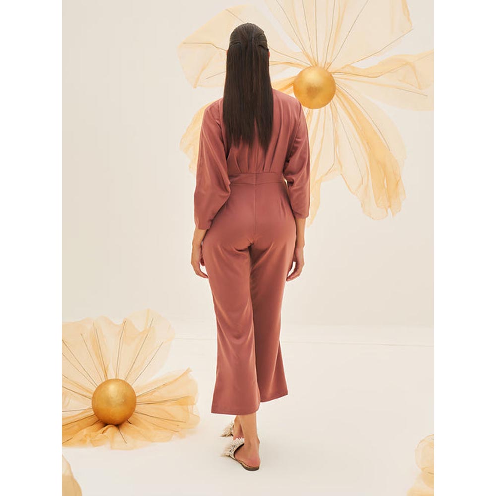 House of Fett Lush Blush Jumpsuit - Pink