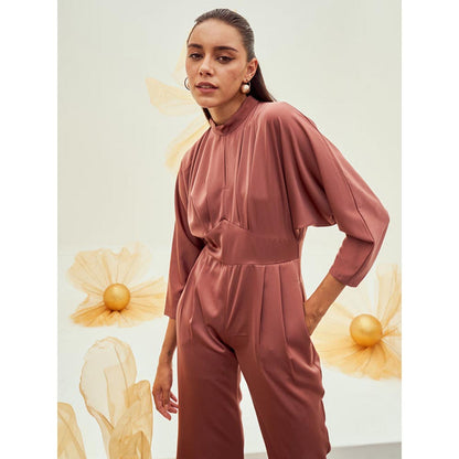 House of Fett Lush Blush Jumpsuit - Pink