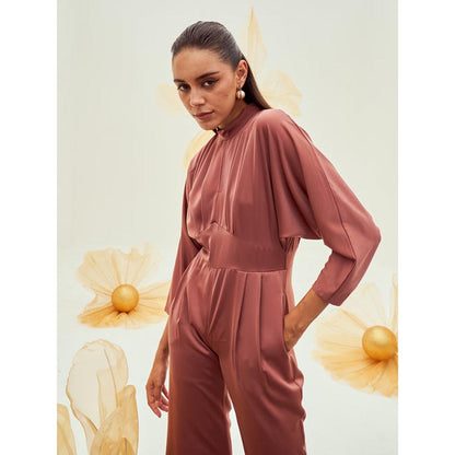 House of Fett Lush Blush Jumpsuit - Pink