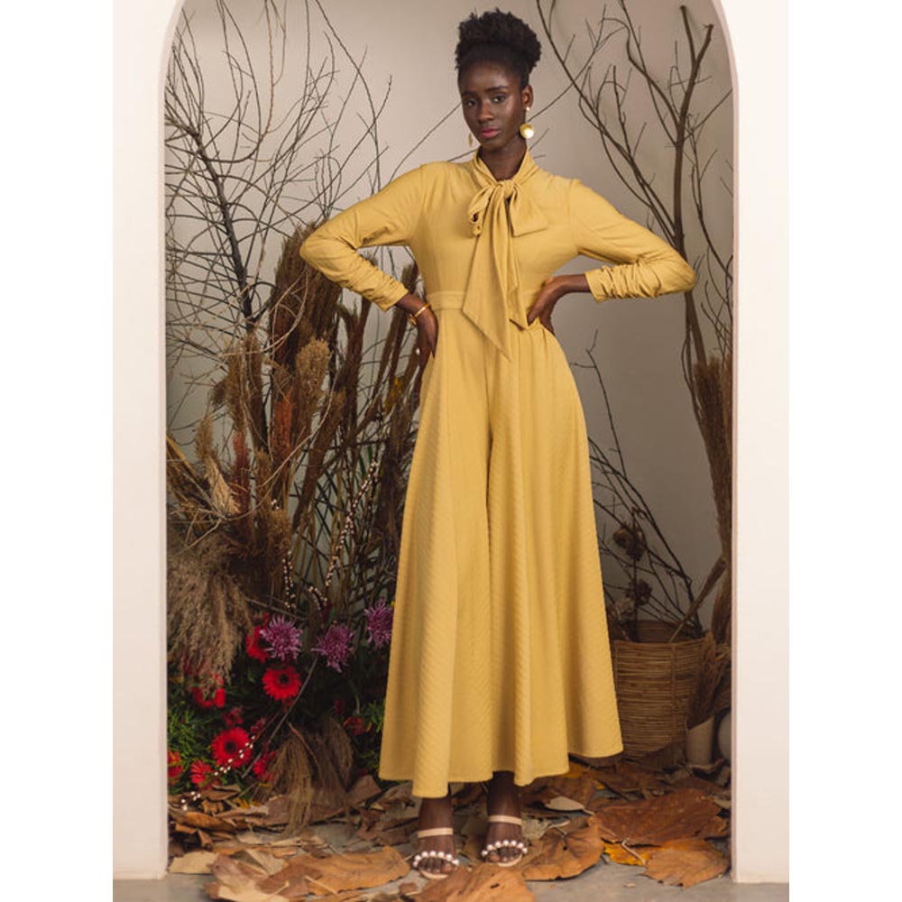 House of Fett Juno Jumpsuit - Yellow