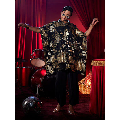 House of Fett Gold Muse Kaftan Shirt