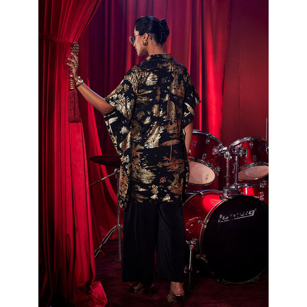 House of Fett Gold Muse Kaftan Shirt