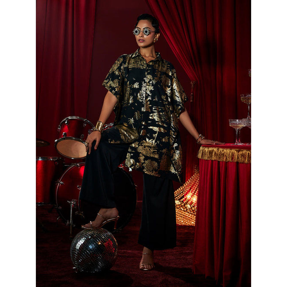House of Fett Gold Muse Kaftan Shirt