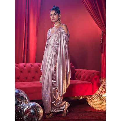 House of Fett Empress Blush Glow Gown - Purple