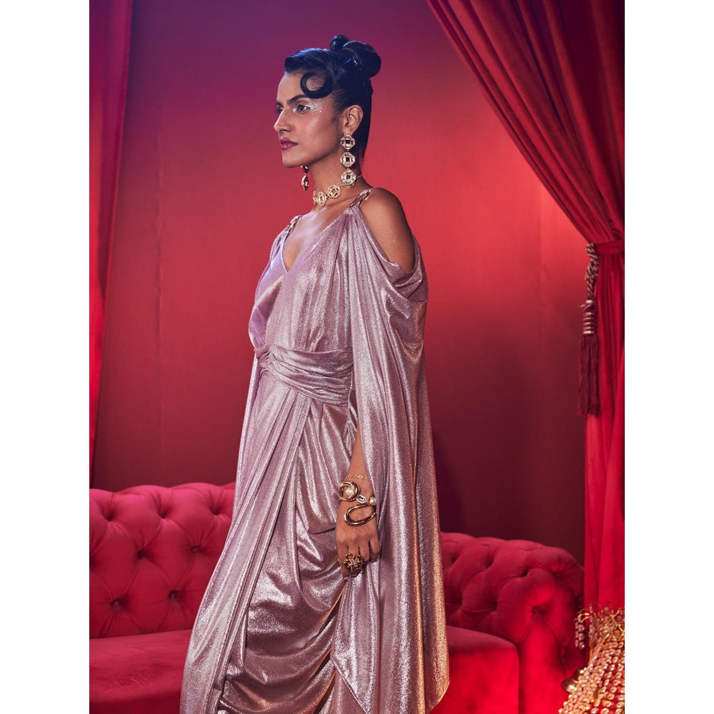 House of Fett Empress Blush Glow Gown - Purple