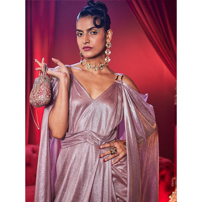 House of Fett Empress Blush Glow Gown - Purple