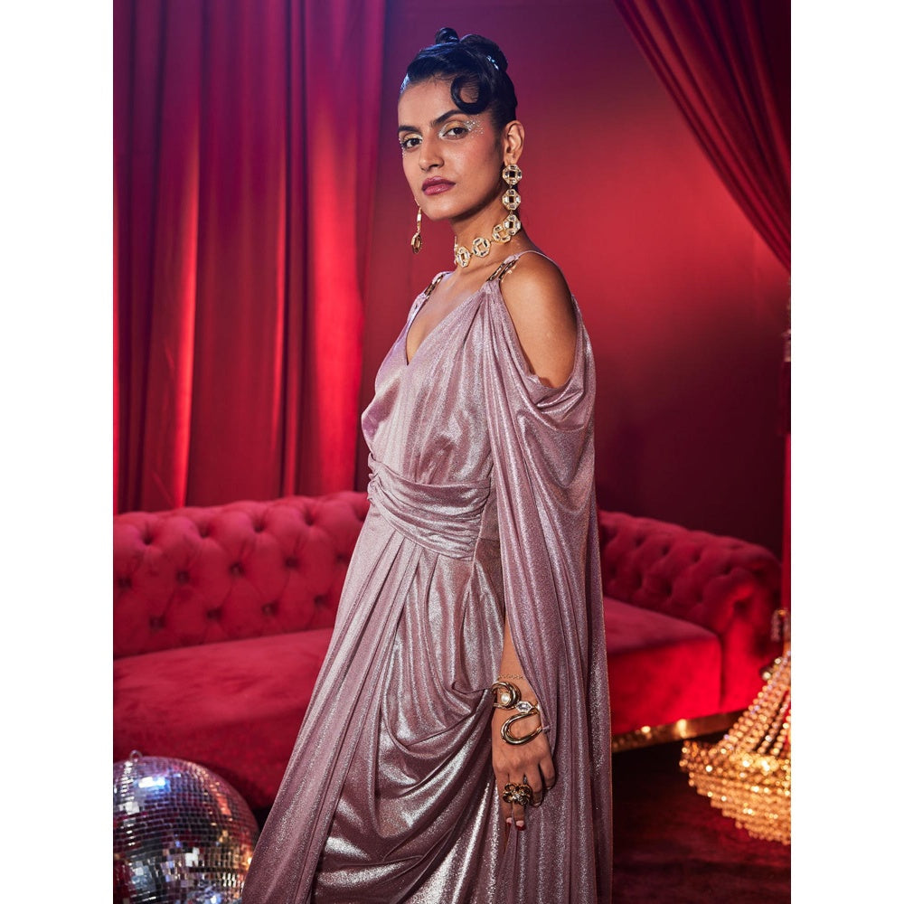 House of Fett Empress Blush Glow Gown - Purple