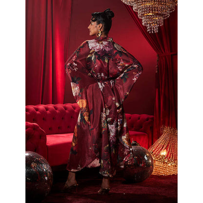 House of Fett Divine Dahlia Kaftan Dress