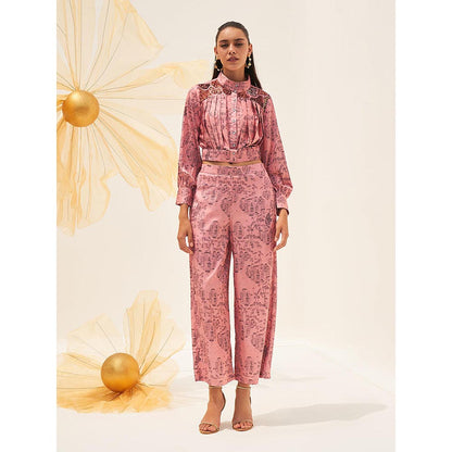 House of Fett Shibuya Pink Top with Pant