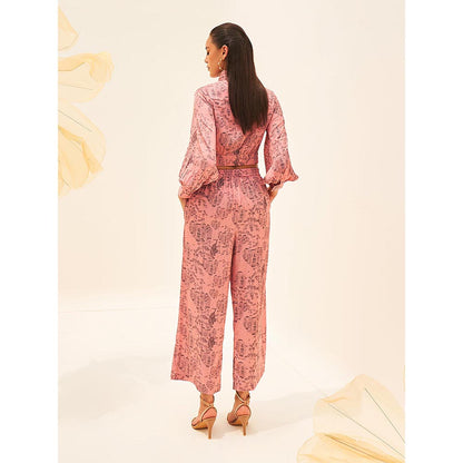 House of Fett Shibuya Pink Top with Pant