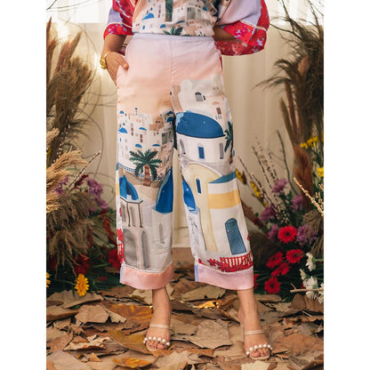 House of Fett Greece Multicolor Pant