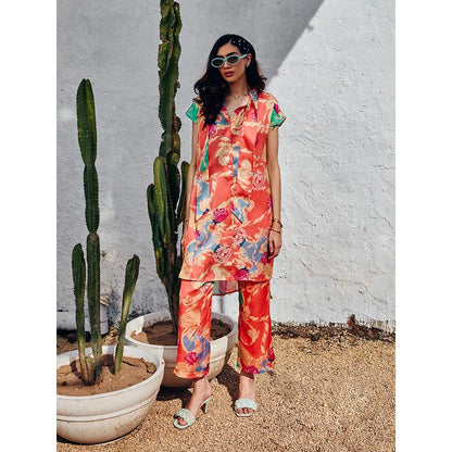 House of Fett Amor Orange Pant