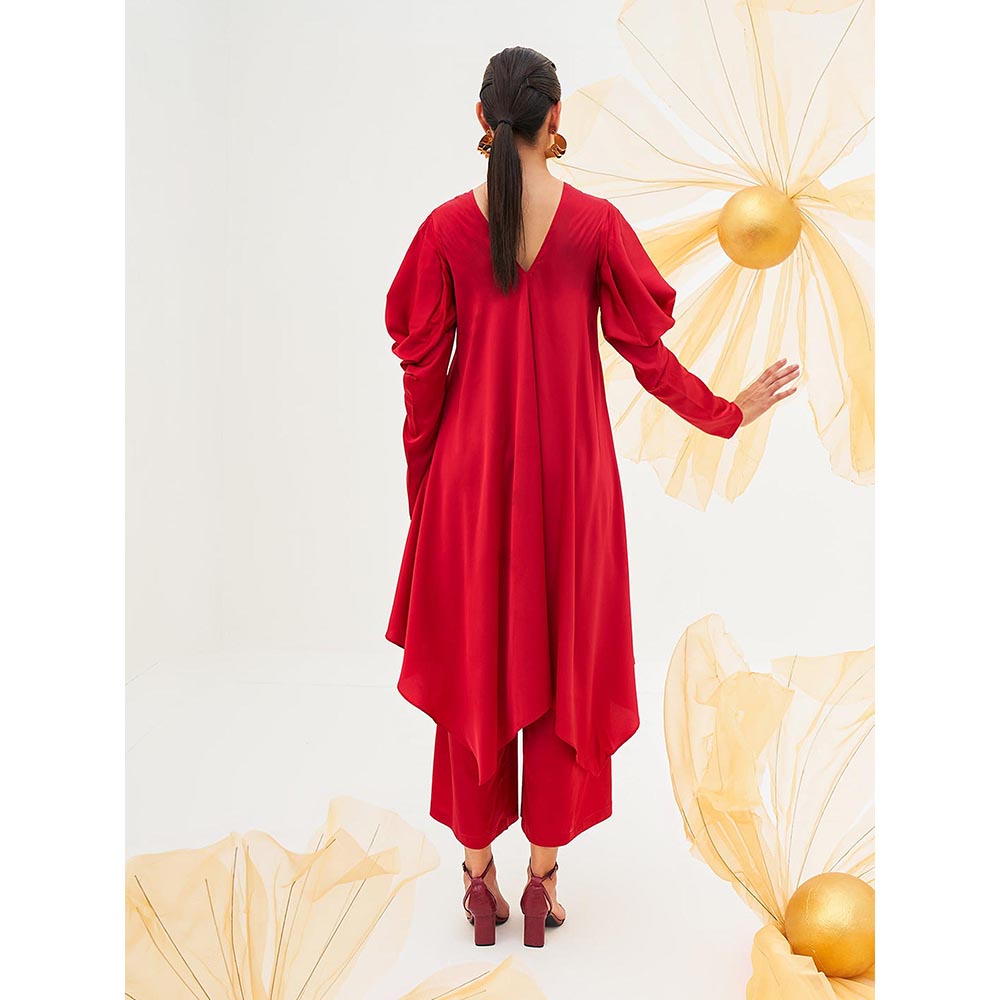 House of Fett Rubyetta Red Pant