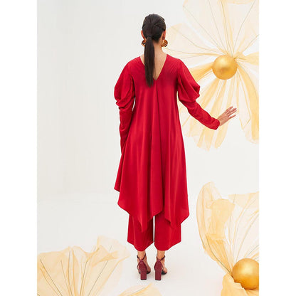 House of Fett Rubyetta Red Pant