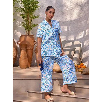 House of Fett Saba Blue Pant