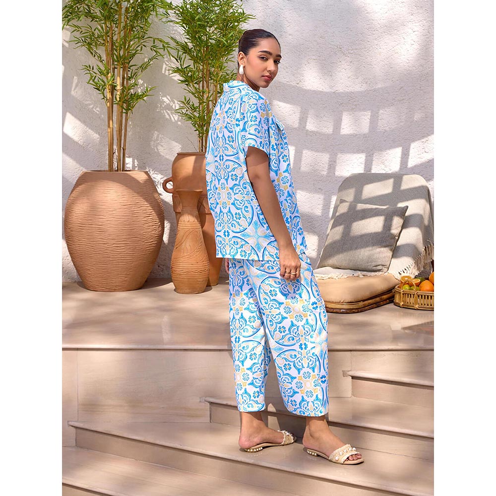 House of Fett Saba Blue Pant
