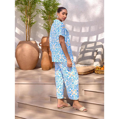 House of Fett Saba Blue Pant