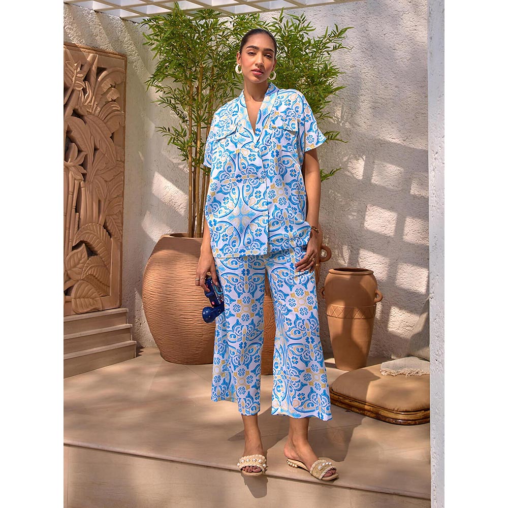 House of Fett Saba Blue Pant