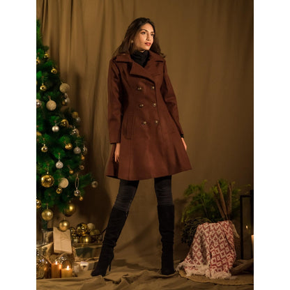 House of Fett Bruno Wool Brown Winter coat