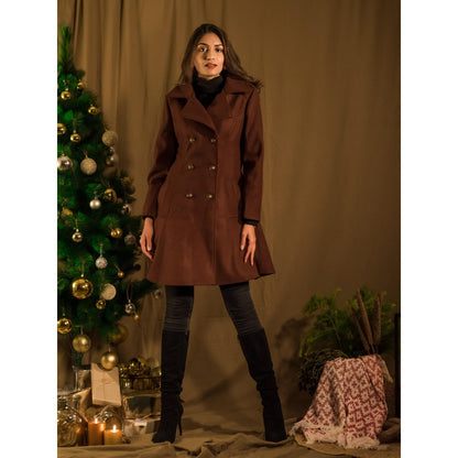 House of Fett Bruno Wool Brown Winter coat