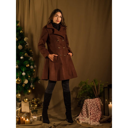 House of Fett Bruno Wool Brown Winter coat