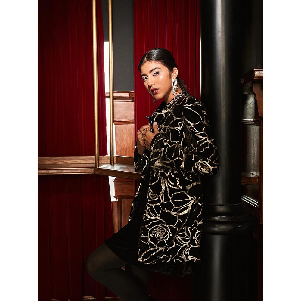 House of Fett Cheroze Black Jacket