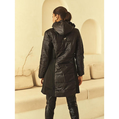 House of Fett Winter verse Black Puffer Jacket