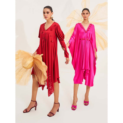 House of Fett Rubyetta Embroidered Kurta