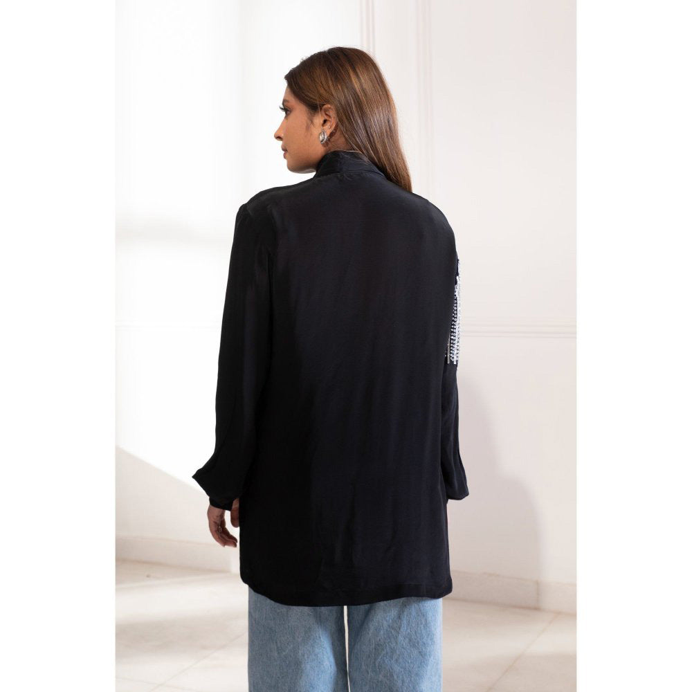 House Of Muher Samira Shirt Black