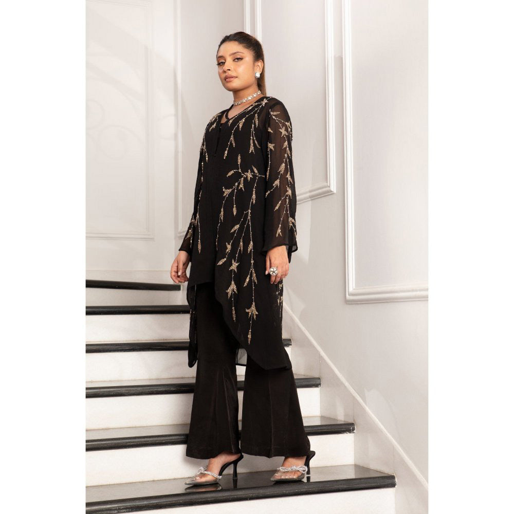 House Of Muher Nora Co-Ord Black (Set of 3)