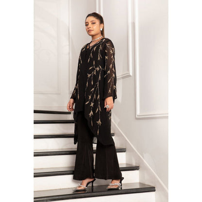 House Of Muher Nora Co-Ord Black (Set of 3)