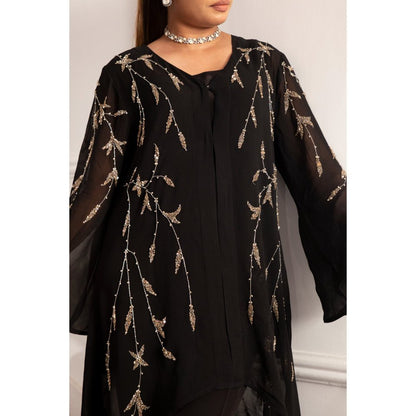 House Of Muher Nora Co-Ord Black (Set of 3)