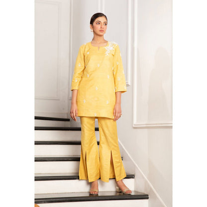 House Of Muher Raquel Co-Ord Yellow (Set of 2)