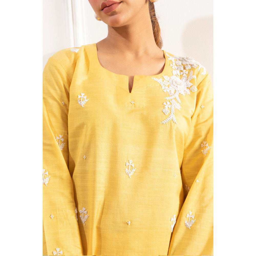 House Of Muher Raquel Co-Ord Yellow (Set of 2)