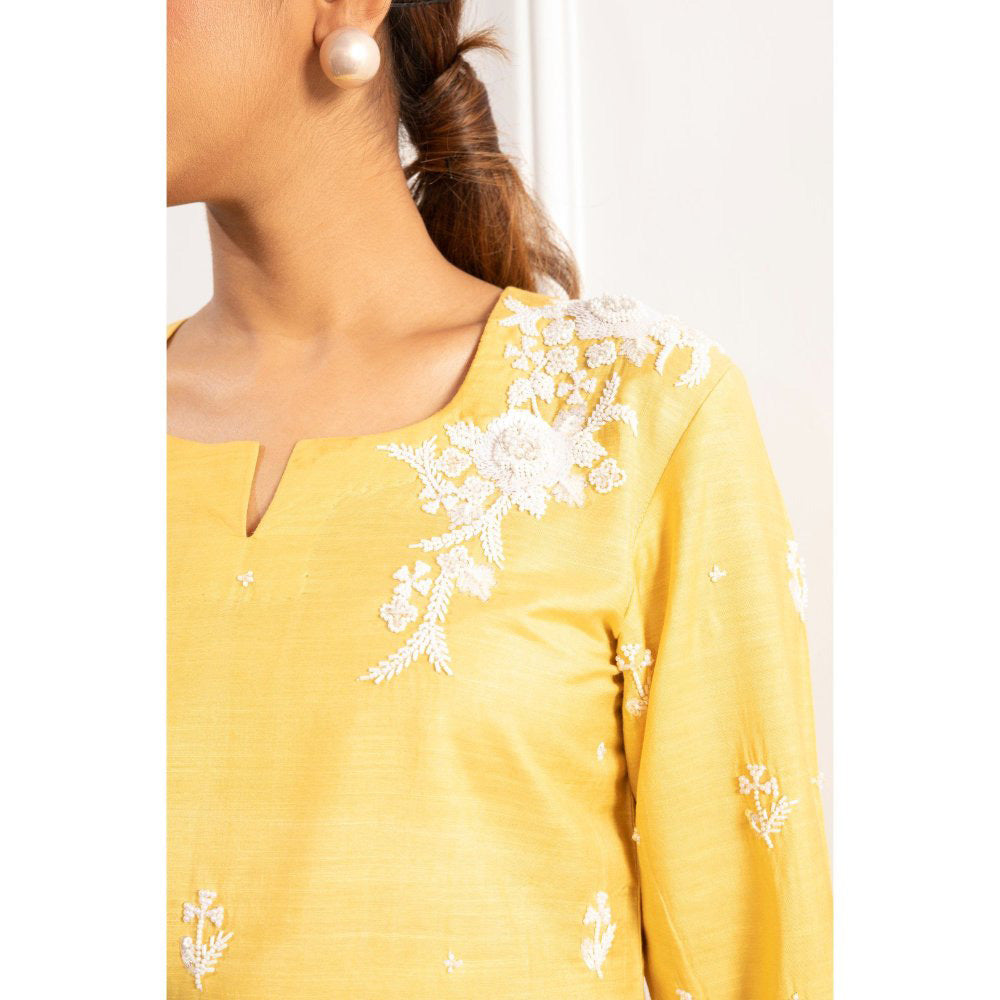 House Of Muher Raquel Co-Ord Yellow (Set of 2)