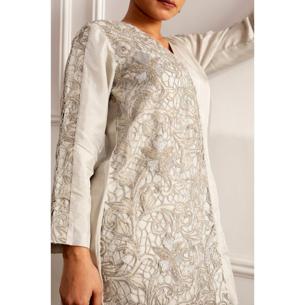 House Of Muher Nuha Co-Ord Grey (Set of 2)