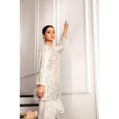 House Of Muher Nuha Co-Ord Grey (Set of 2)