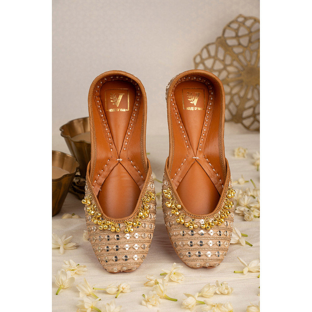 House of Vian Hiva Mirror Work Juttis