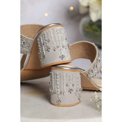 House of Vian Sitarah Block Heel Kolhapuris