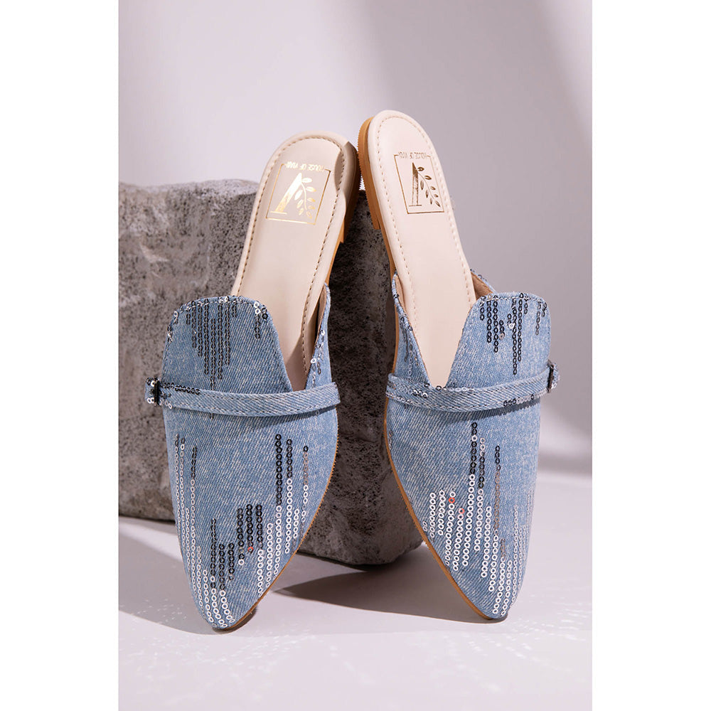 House of Vian Jean Jazz Mules for Women