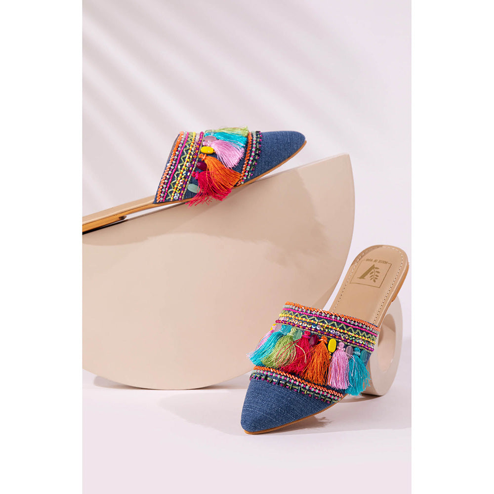 House of Vian Color Pop Mules for Women