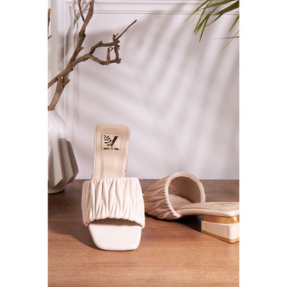 House of Vian Matilda Beige Sandals Heels