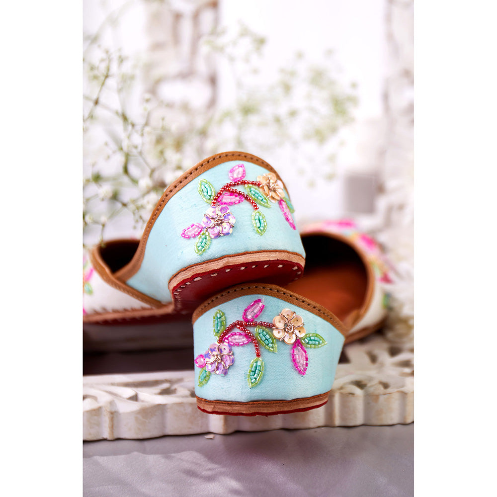 House of Vian Gulzar Multi-Color Juttis