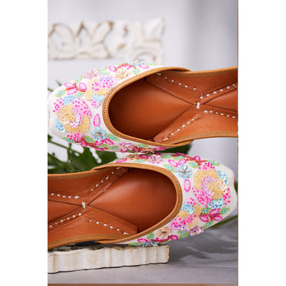 House of Vian Gulzar Multi-Color Juttis