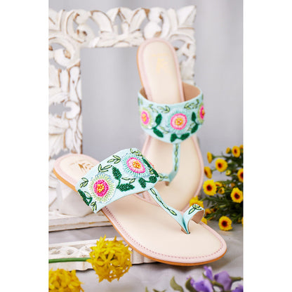 House of Vian Gulbagh Multi-Color Kolhapuri