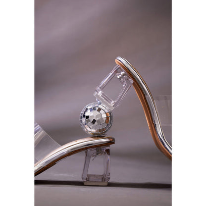 House of Vian Women Silver Camille Heels