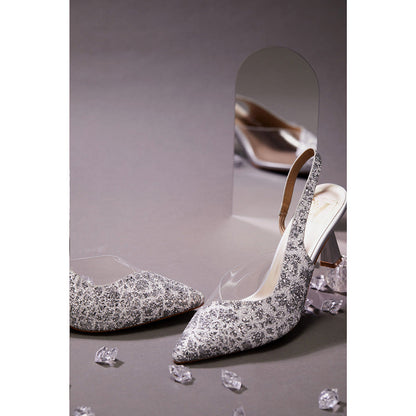 House of Vian Women Silver Adele Heels