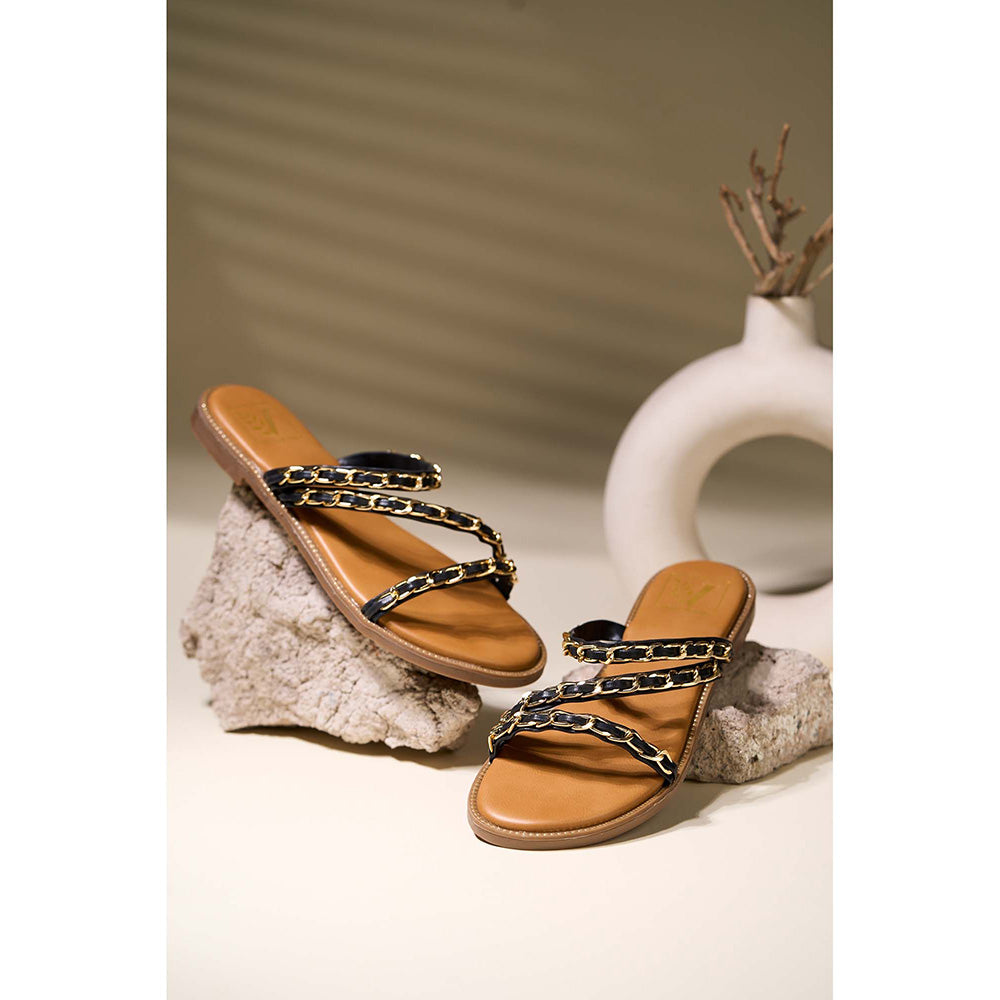 House of Vian Evelyn Black Flats